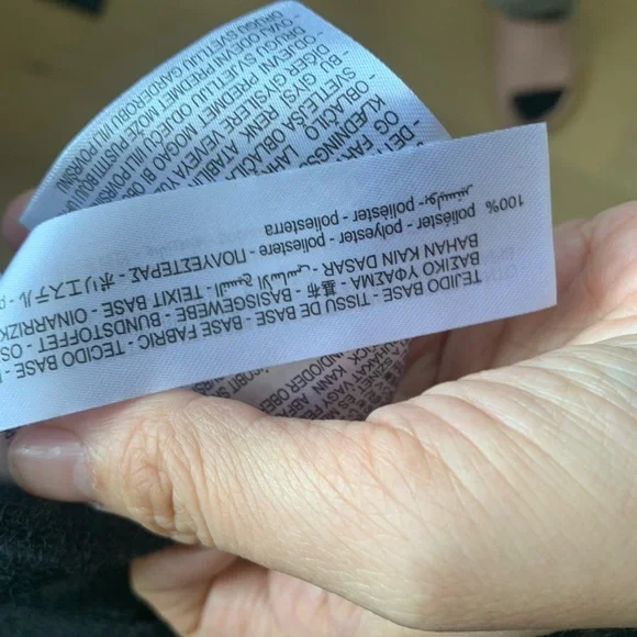 ZARA Black Faux Leather Smocked Midi Dress XS NWT - Picture 8 of 9